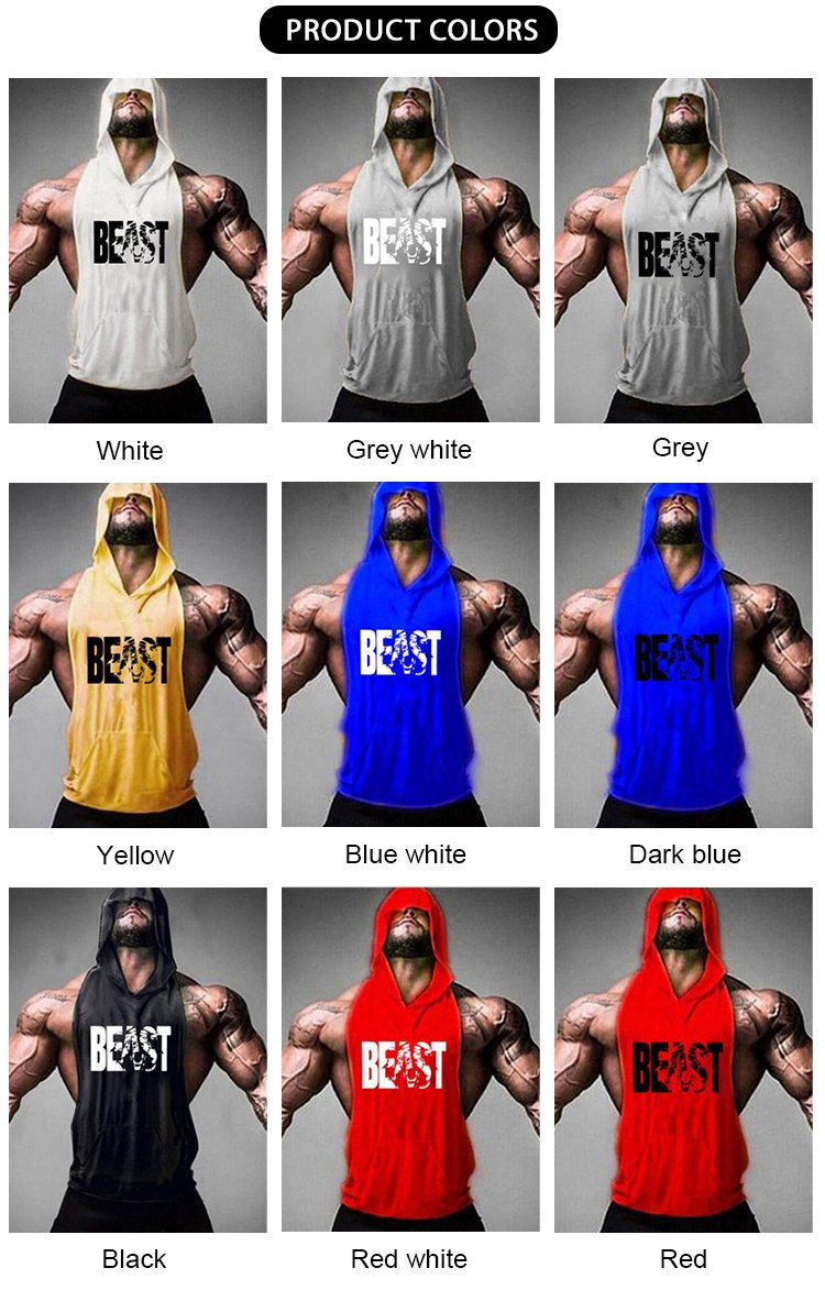 Customized Polyester Custom Stringer Vest Gym Men's Wholesale Sports Vest Low Price Men's Vest With Custom Logo