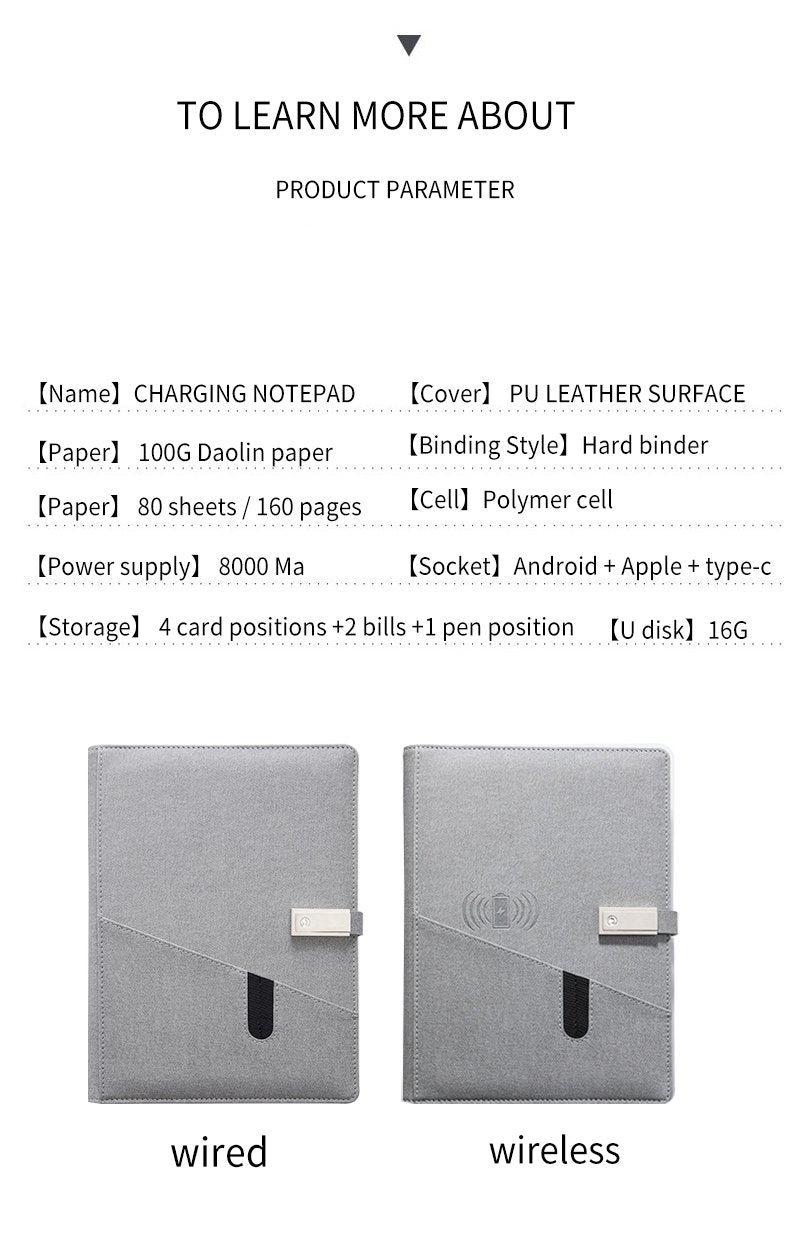 Magnetic A5 Notebook With Custom Logo PU Leather Paper Set Business Style Spiral Organizer School Office Writing Gift Box Set