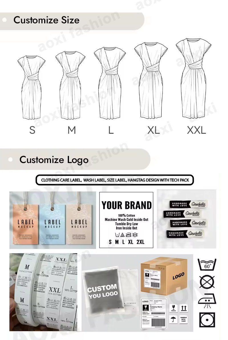 Knitwear Clothing Manufacturer Open Back Decorative Knitted MIDI Dress Rib Sweater Summer Knitted Dress Women