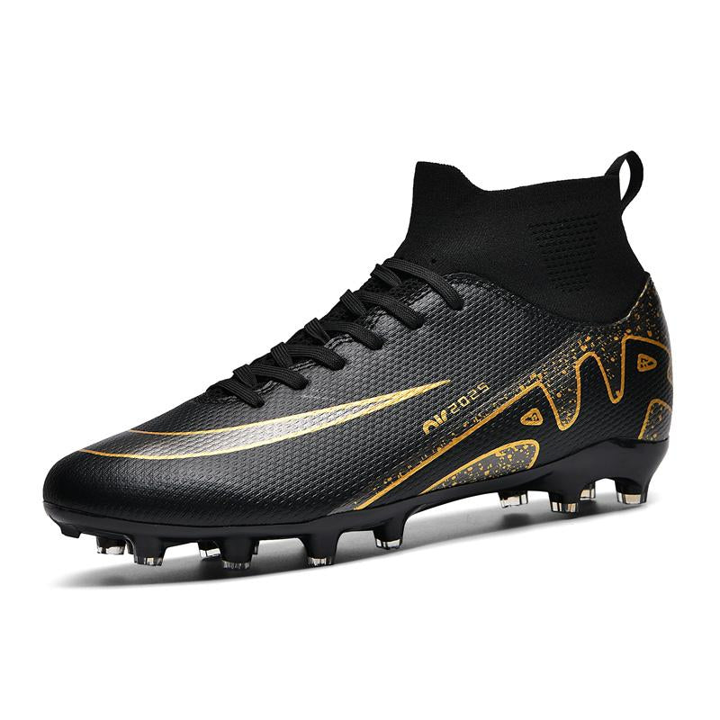 Factory High Quality Men's FG Grass Training Football Shoes New Fashion Football Summer Spring 33-45 Rubber Kids Boys