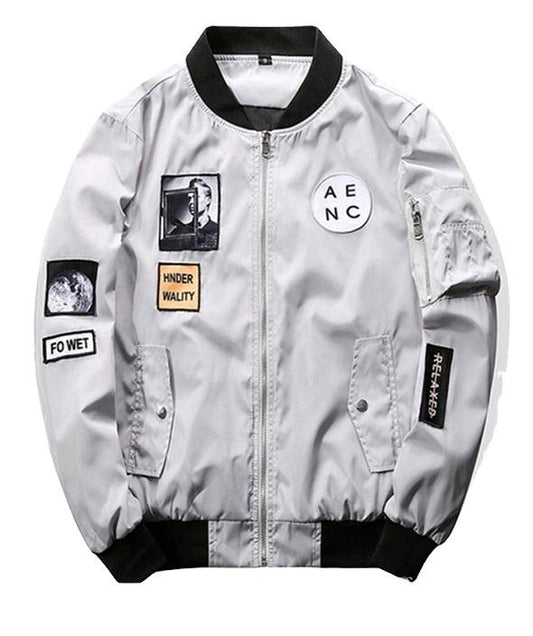 OEM Wholesale Fashion Hip Hop Casual Windproof Coat Waist And Cuffs Short Jacket With Elastic Band For Men