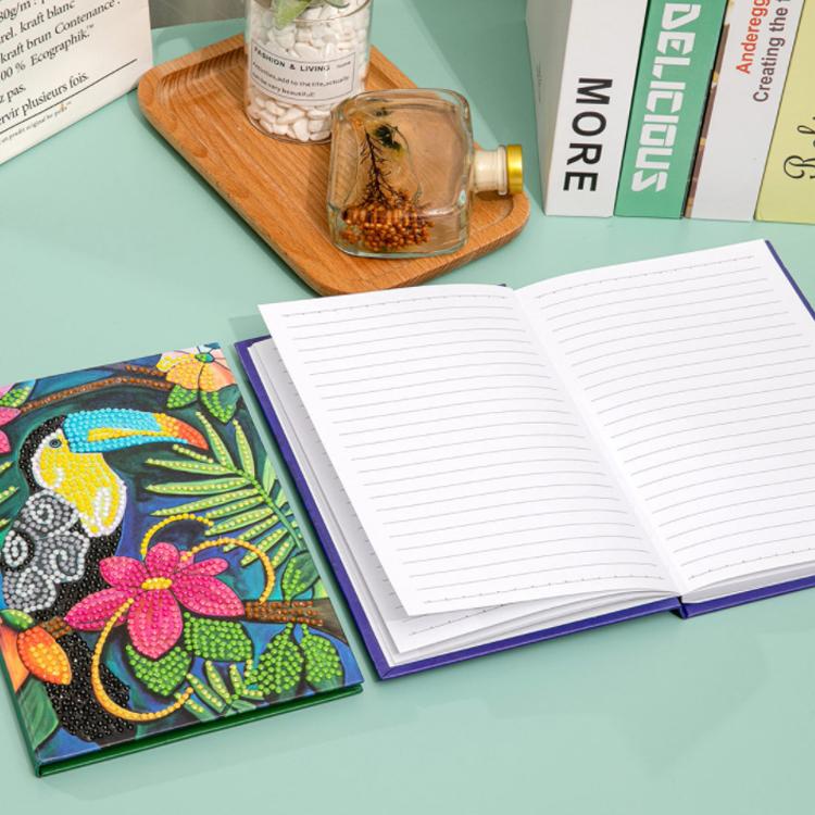 Hotsale 50 Pages DIY Special Shaped Diamond Painting Notebook Flower Rose Diamond Embroidery Cross Stitch Journal