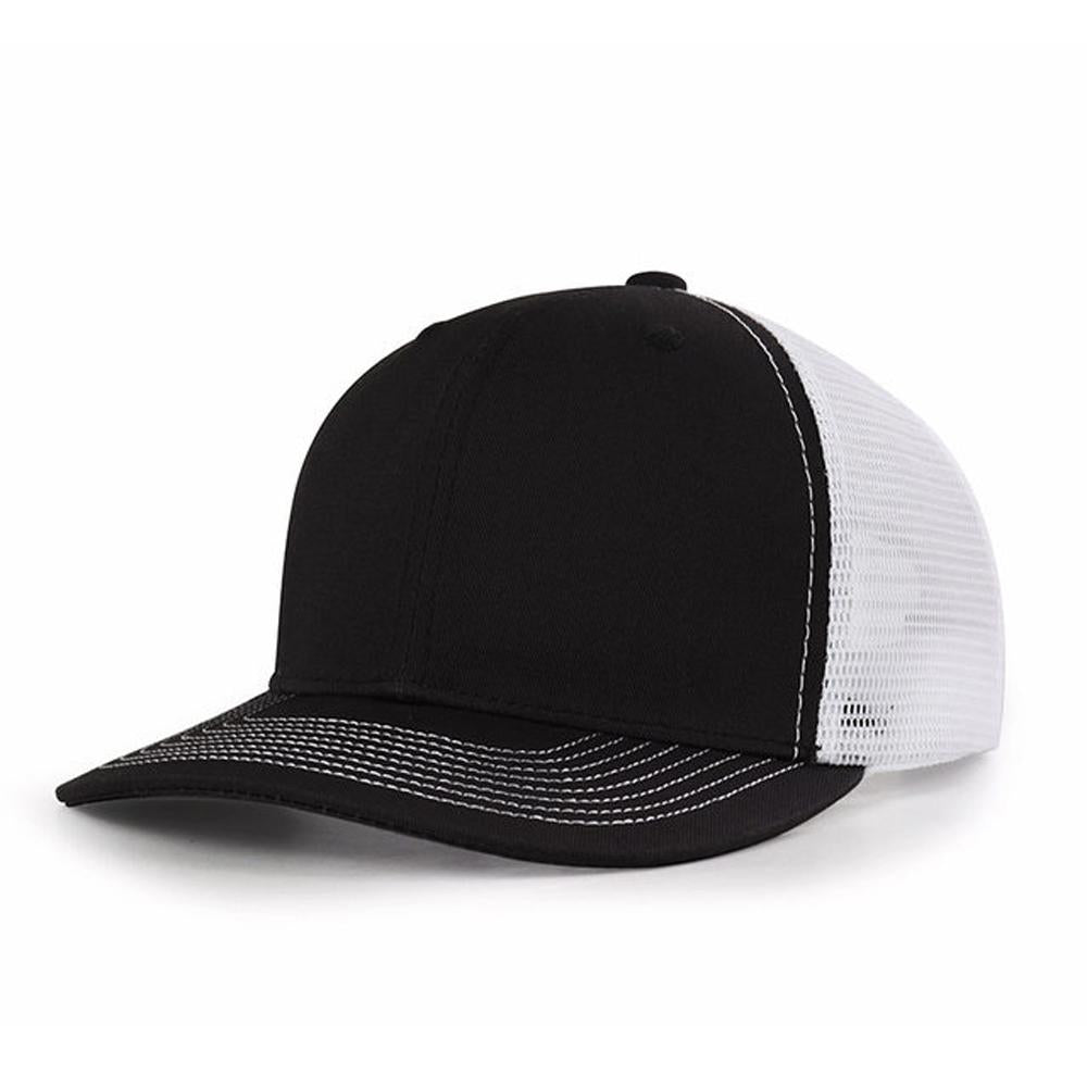 Custom Logo Embroidery Trucker Cap Solid Color Baseball Cap 5 Panel Cap Wholesale Low Price
