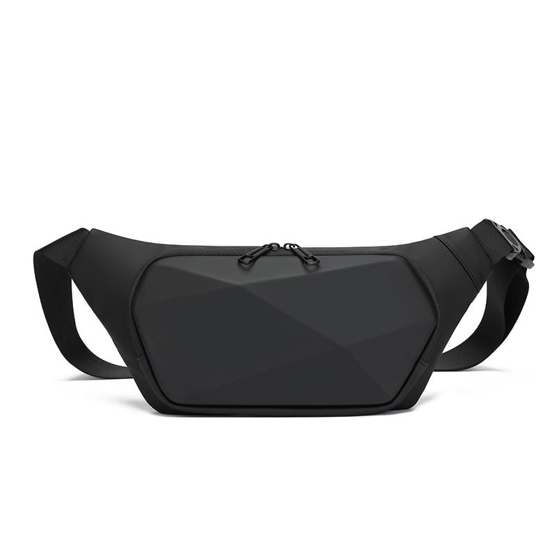 Waterproof Wholesale Men's Chest Bag Anti-theft Sling Bag Travel Nylon Messenger Bag Men's Hard Shell