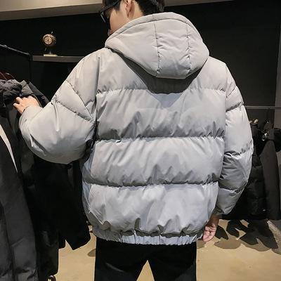 Custom Logo Winter New Fluffy Bread Suit Oversized Bubble Jacket Fluffy Down Jacket With Buttons