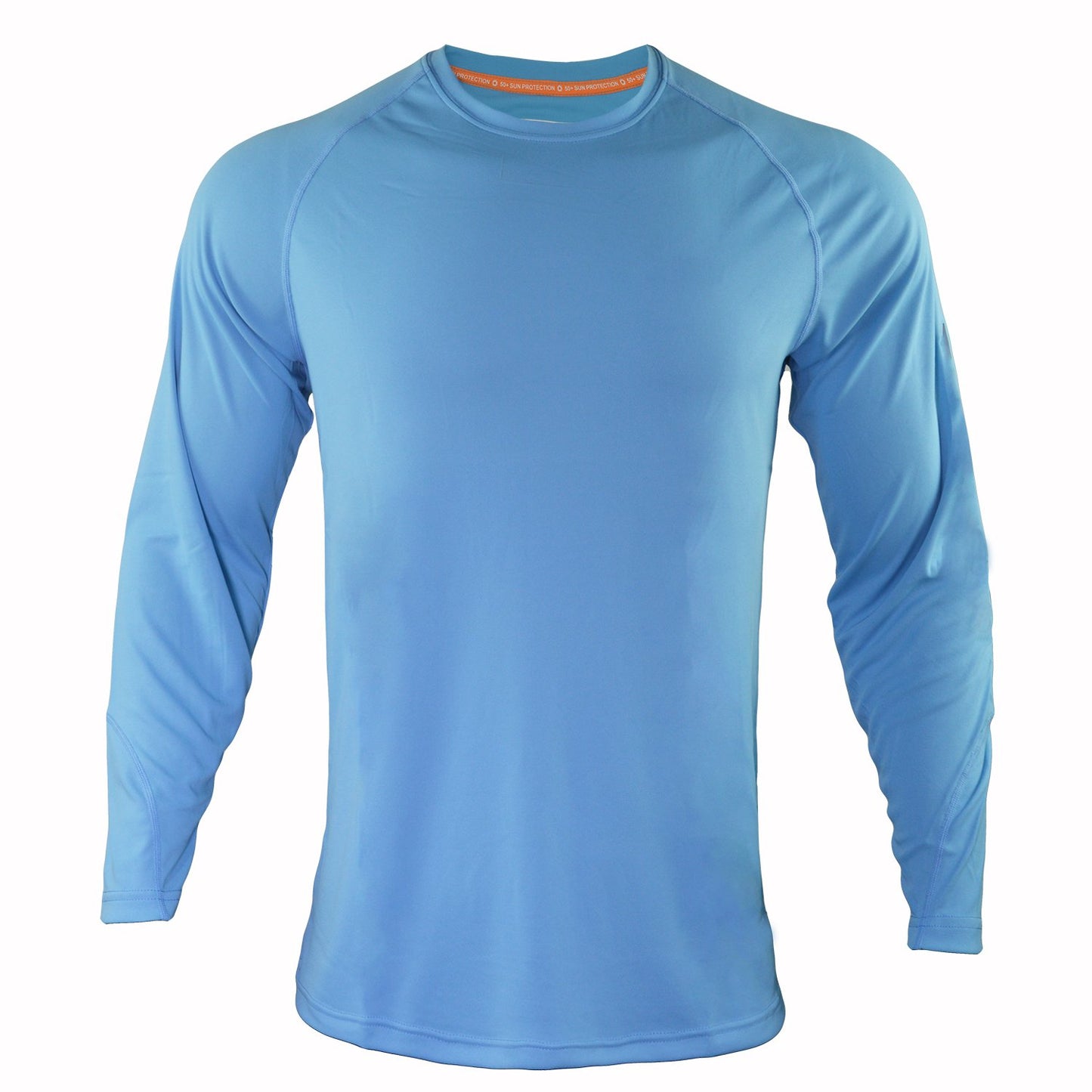US Size In Stock Blank Wicking Breathable Upf50 Men's Performance Long Sleeve Fishing Shirt