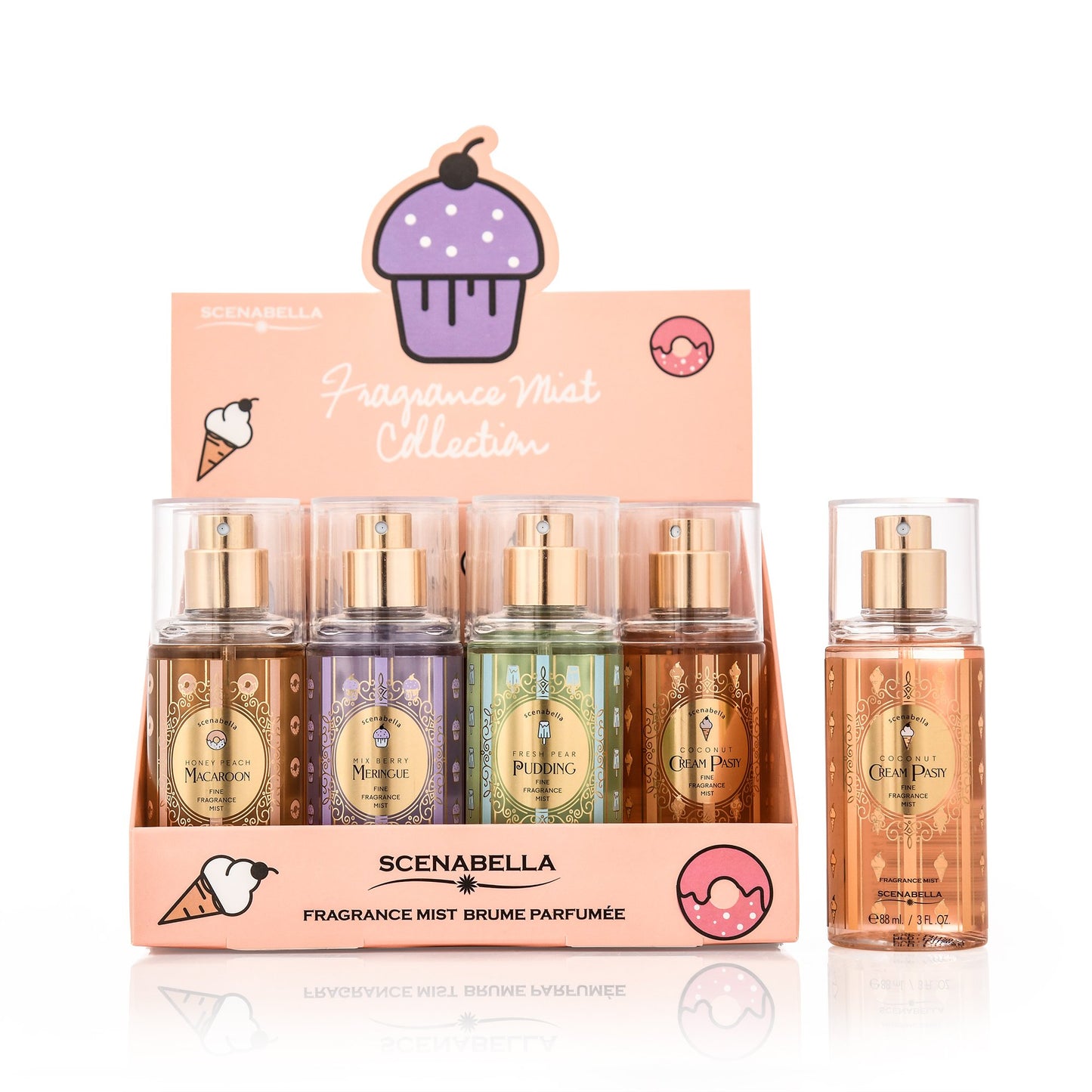 Travel Suit & Mini Perfume Body Spray Deodorant Suit