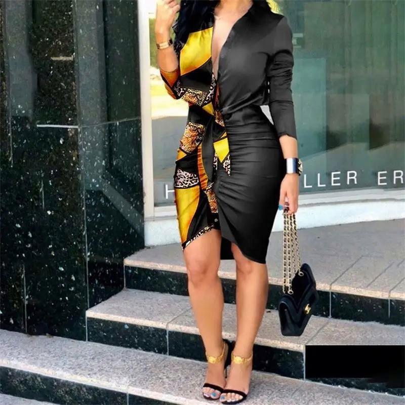 New Collection Clothing Career Tight Dress Women's Plus Size Dress
