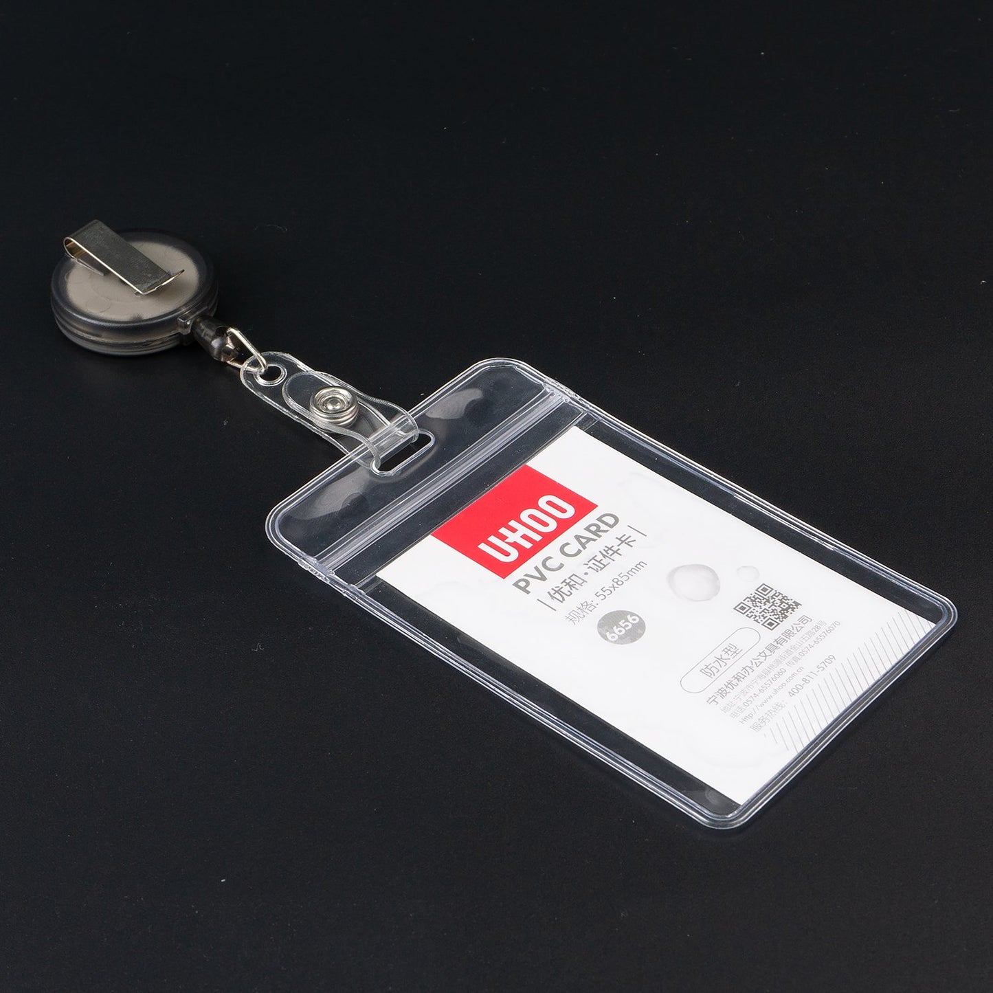 Heavy Duty Retractable Badge Holder Reel Medical Nurse Name Badge Reel Card Holder Metal Clip Retractable Name Badge Reel