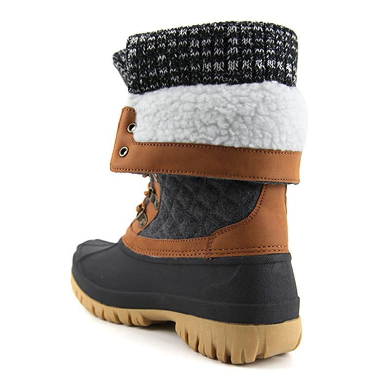 Comfortable Thermal Insulation Women's Waterproof Winter Cold Weather Snow Boots Women's Outdoor Fashion Duck Boots