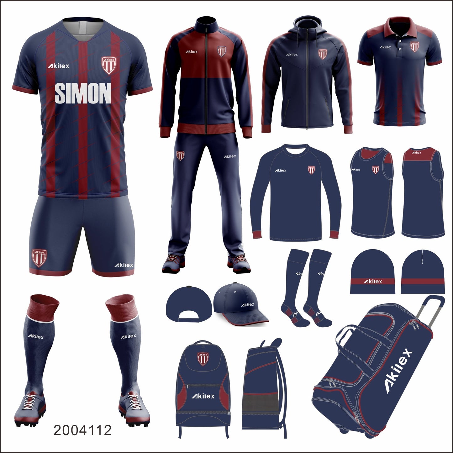 Custom New Design High Quality Factory Original Soccer Full Set Soccer Team Uniform Training Men Soccer Set For Sale