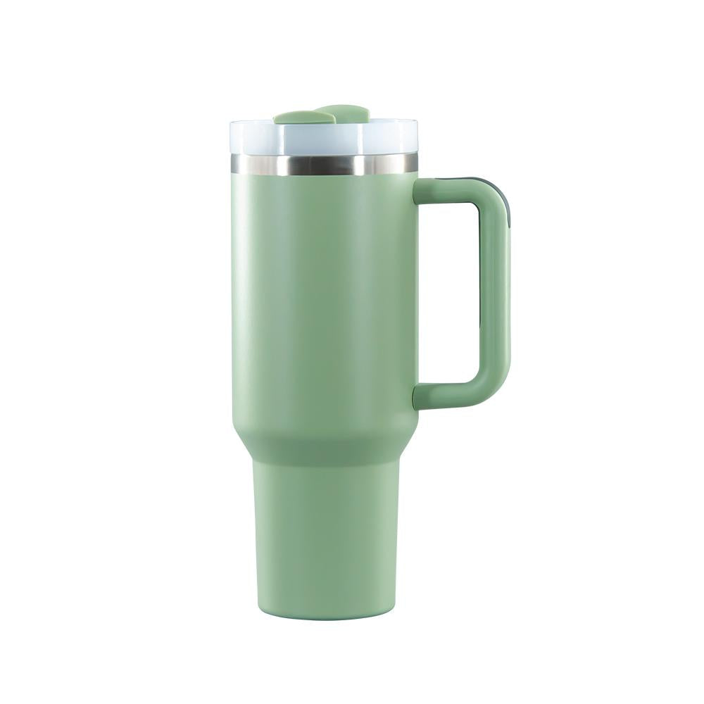 Tazas De Cafe Termo Tumbler Pipette Cup 40 Oz Vacuum Coffee Tumbler Stainless Steel Coffee Travel Mug 40 Oz Tumbler With Handle