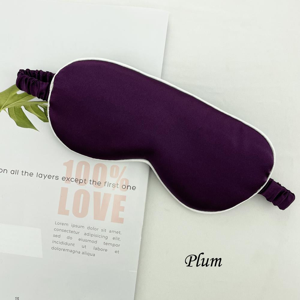 Ready To Ship Smooth And Soft Silk Satin Sleep Eye Mask 35 Color In Stock Wholesale Generation Eye Mask And Accessories