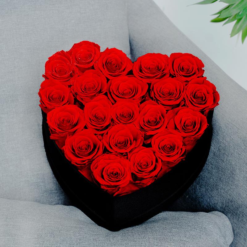 Wholesale Valentine's Day Christmas Gifts Eternal Flowers Permanent Natural Preservation Flowers Eternal Fresh Box Rose