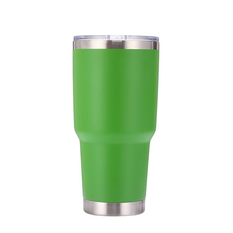 Wholesale Bulk 10 Oz 20 Oz 30 Oz Double Wall Car Stainless Steel Modern Curve Cup With Lid Modern Coffee Car Cup