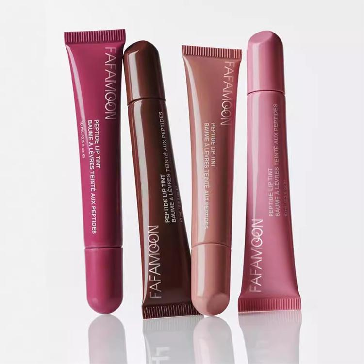 Wholesale Peptide Lip Gloss Water Sensitive Lip Glaze Full Gloss Lip Gloss