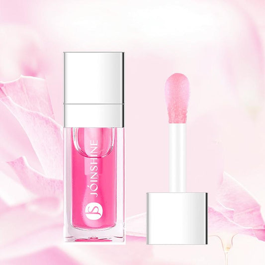 Sexy Women Lip Gloss Oil Color Dye Glaze Lasting Lipstick Butter Gloss Light Color Lipstick Shiny Pure Lip Cup