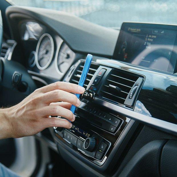 Customized Alloy Super Strong 8 Pcs Magnetic 360 Rotating Car Phone Holder, Suitable For IPhone 14 Professional Largest Magnet GPS Car Holder