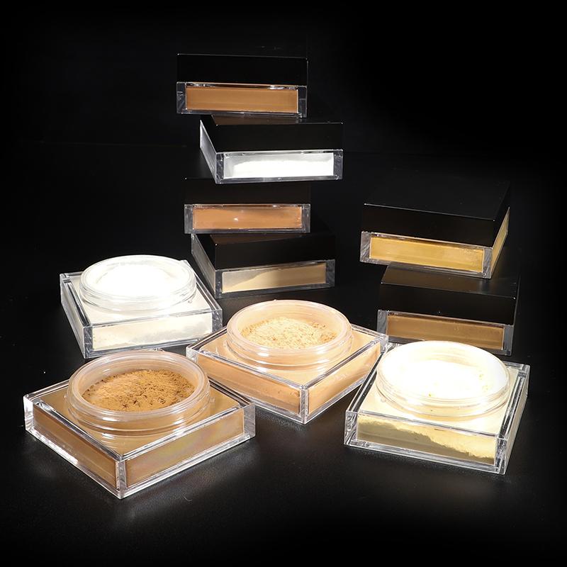OCHAIN OEM Oil Control Waterproof Square Makeup Private Label Loose Styling Powder