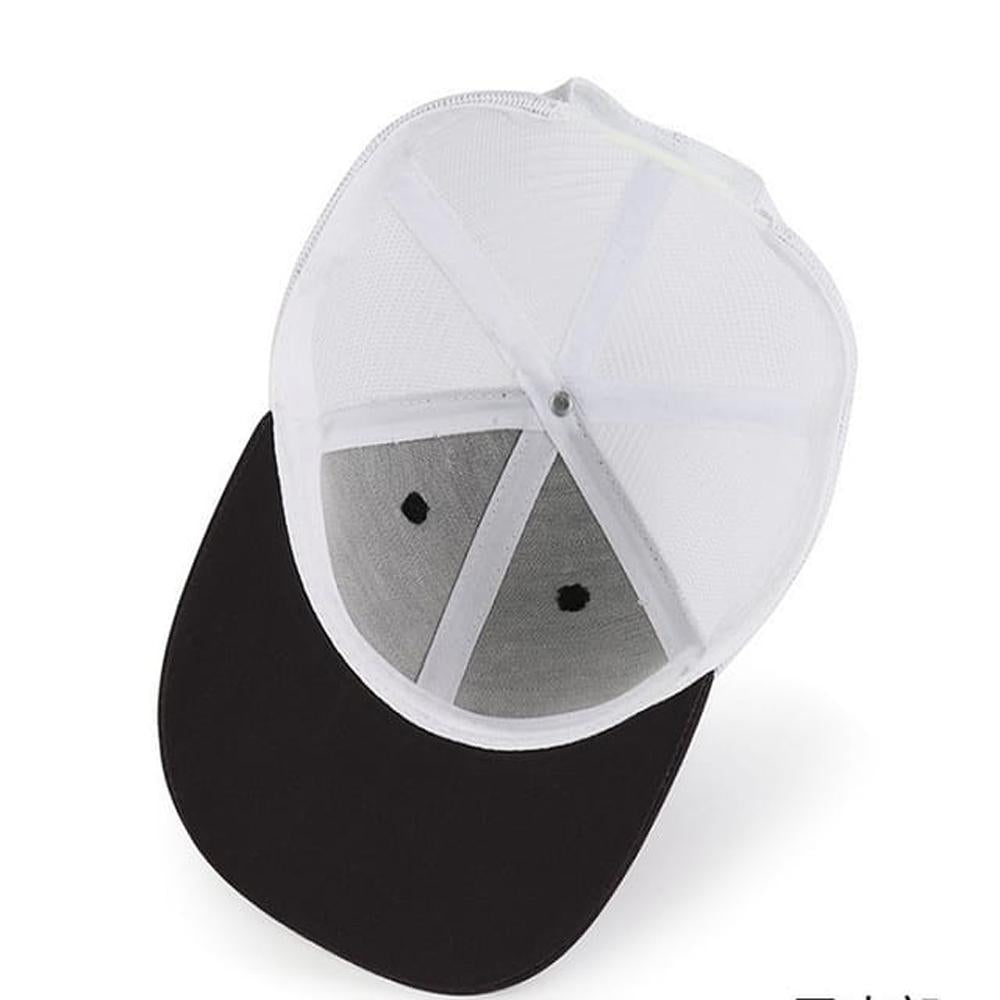 Custom Logo Embroidery Trucker Cap Solid Color Baseball Cap 5 Panel Cap Wholesale Low Price