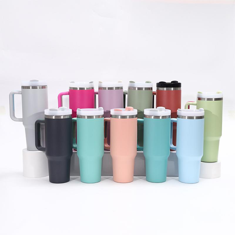 Office Mug Water Bottle Beautiful 40 Oz Wagon Outdoor Custom Coffee Tumbler Coffee Cup With Lid Handle 40 Oz
