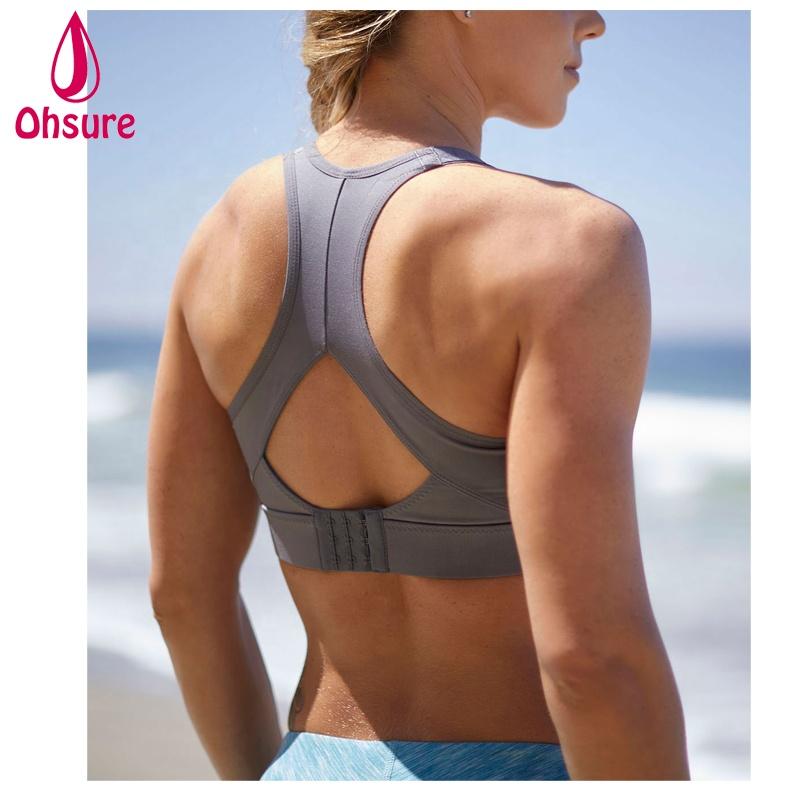 Custom High Quality Yoga Sports Bra High Support Adjustable Fitness Women Running Sports Bra Sports Clothes Fitness Yoga Clothes XS-XXL