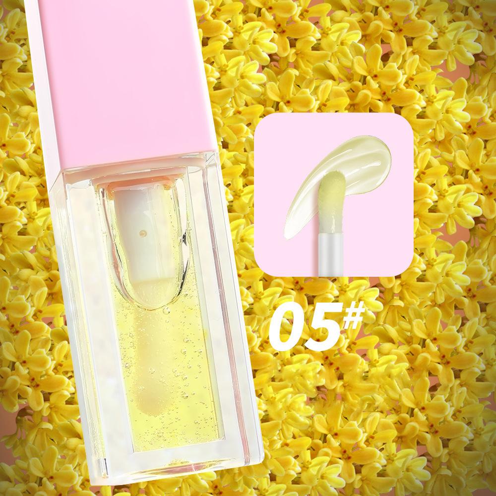 Wholesale Mini Plump Moisturizing Tone Magic Lip Oil Vegetarian Fruit Shimmer Lip Oil Private Label Liquid Clear Lip Gloss