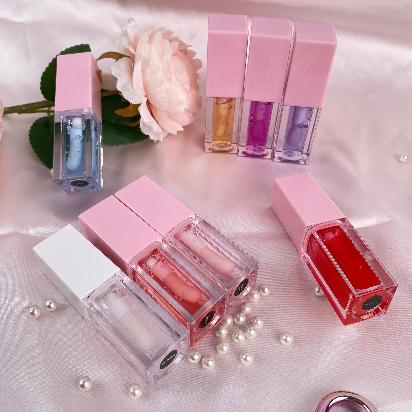 Wholesale Waterproof Gloss Lip Gloss Private Label Transparent Matte Glitter Vegetarian Gloss Lip Gloss