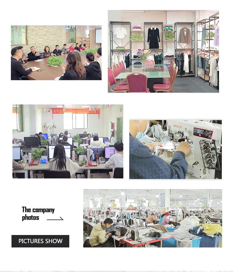 Women's Clothing Guangzhou Clothing Suit Brand Clothing Women's Fast Fashion Long Dress