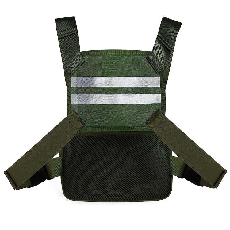 Lightweight Sport Crossbody Bag Tactical Chest Bag Vest Men's Chest Bag