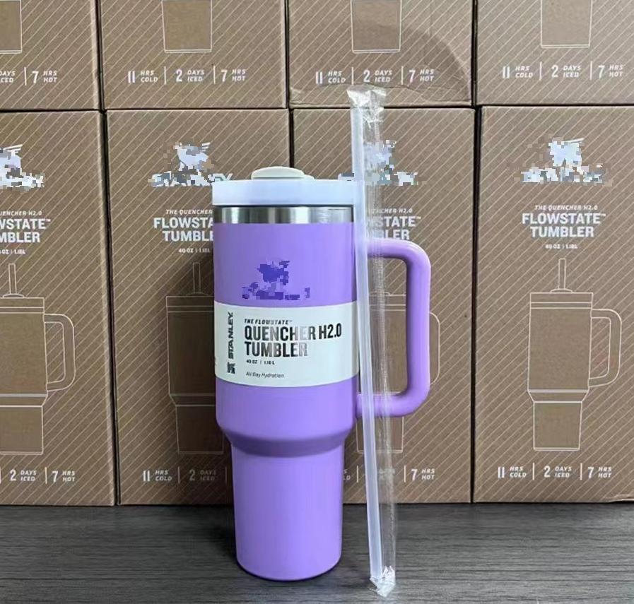 2024 Manufacturer Is Ready To Ship 40 Oz Adventure Insulated Stainless Steel Tumbler With Handle And Lid Reusable Beer Mug