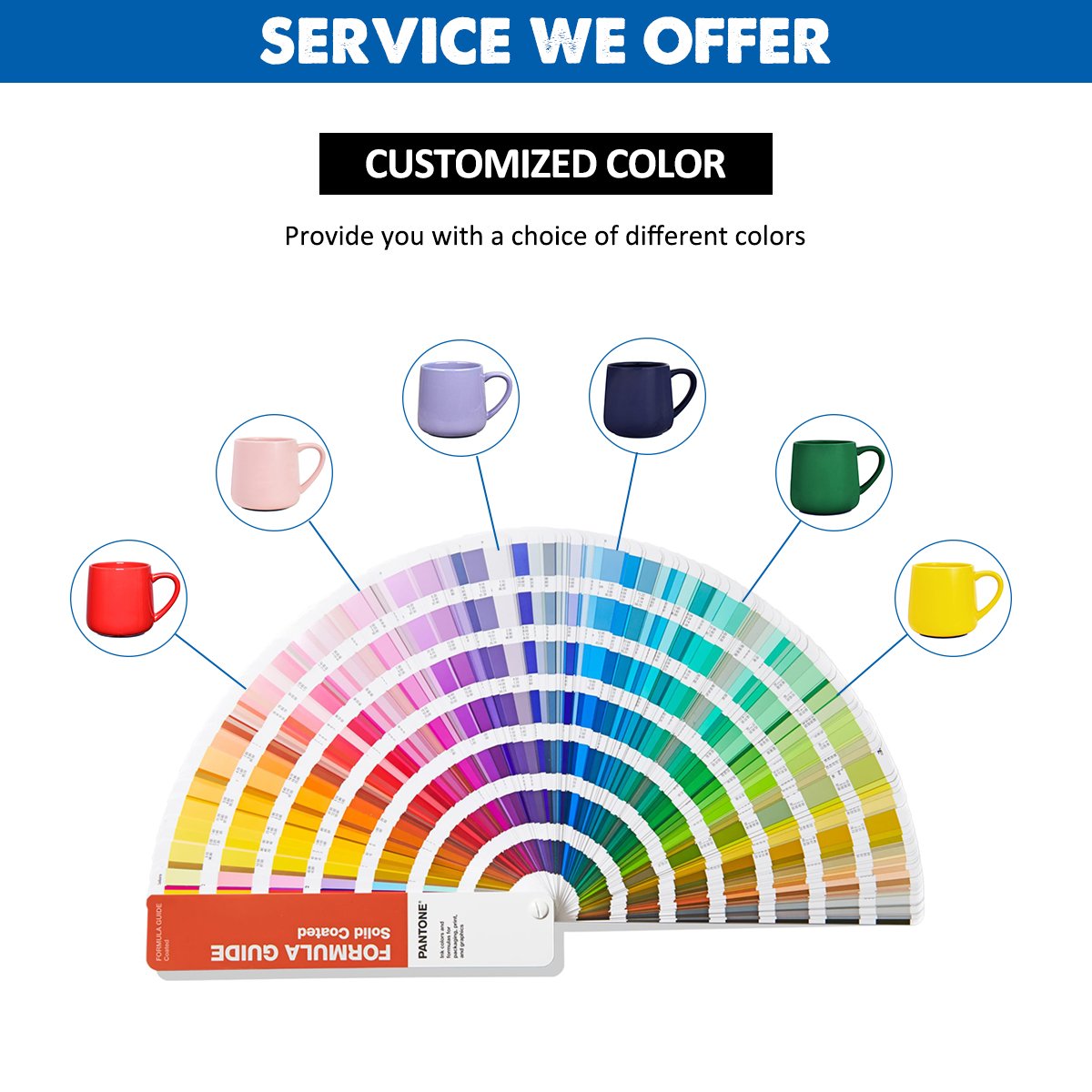 Custom 15 Oz Matte Ceramic Coffee Cup Wholesale Large Porcelain Drink Personalized Christmas Cup With Logo Printed Tea Cup