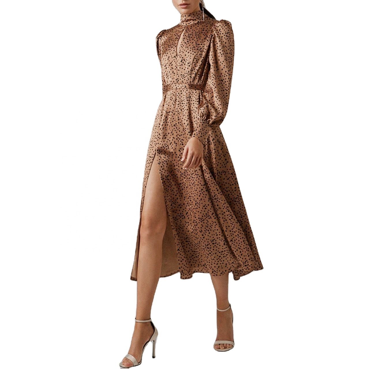 Women's Clothing Guangzhou Clothing Suit Brand Clothing Women's Fast Fashion Long Dress