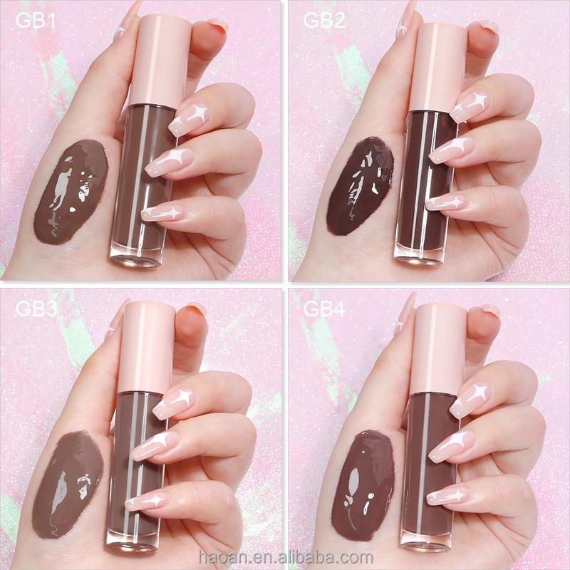 Wholesale New Design Mini Lip Gloss Cosmetic Moisturizing Liquid Lip Gloss Plain Glitter Lip Gloss Shiny Lip Gloss