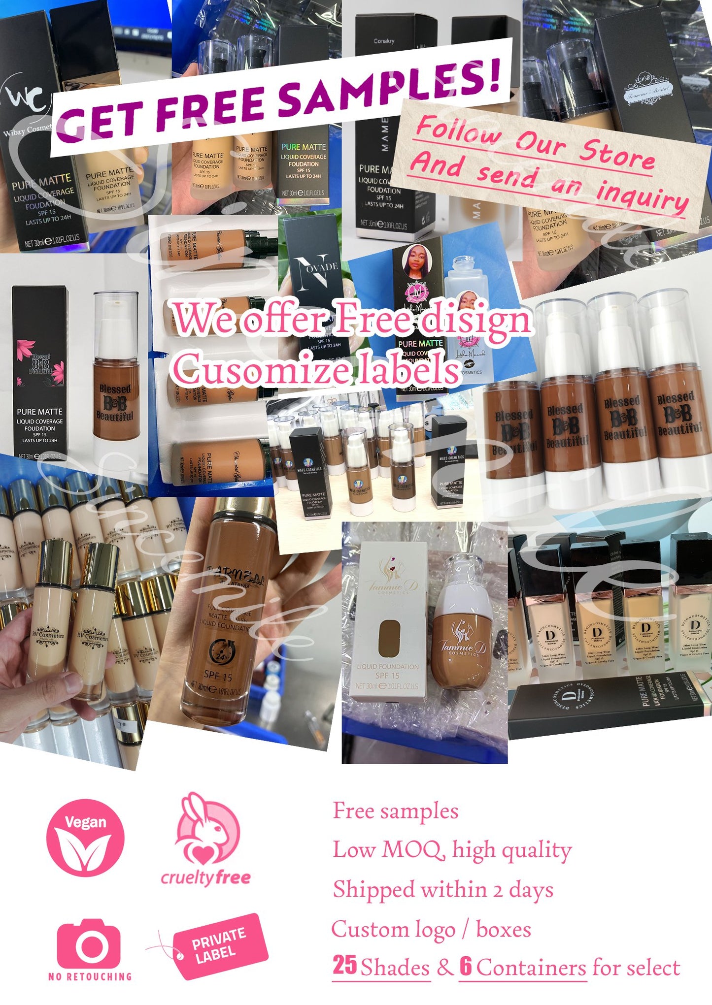 Private Label Face Makeup Waterproof Powder Translucent Powder Oil Control Vegetarian Setting Powder