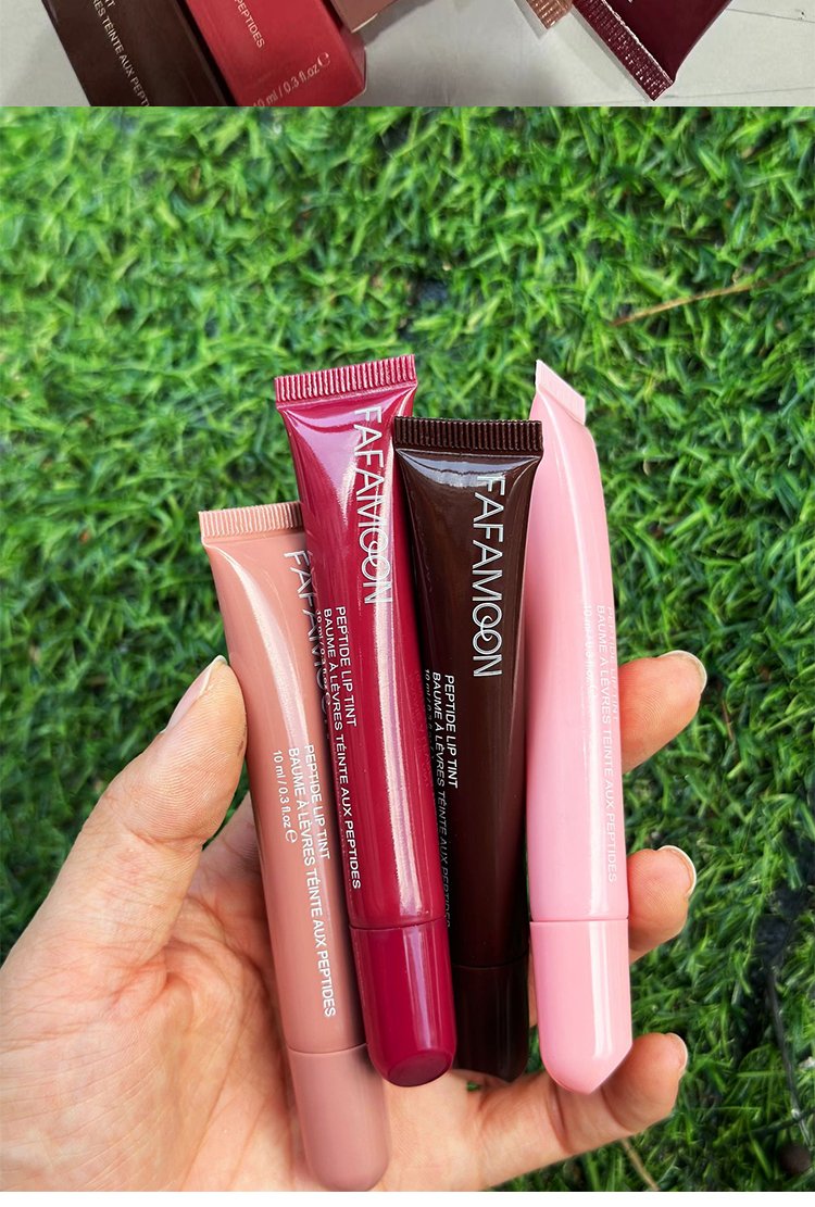 Wholesale Peptide Lip Gloss Water Sensitive Lip Glaze Full Gloss Lip Gloss