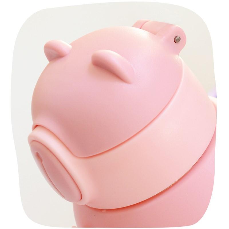 Children's Water Cup Drop-proof Suction Tube Cup Boys And Girls School Kindergarten Baby Bear Water Bottle Plastic Water Drinker Children's Cup