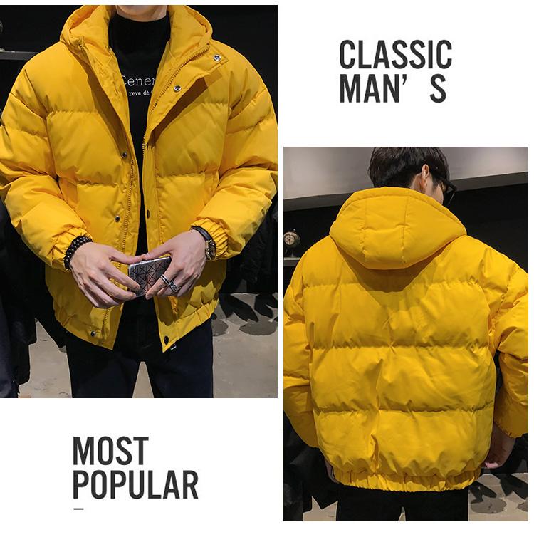 Custom Logo Winter New Fluffy Bread Suit Oversized Bubble Jacket Fluffy Down Jacket With Buttons