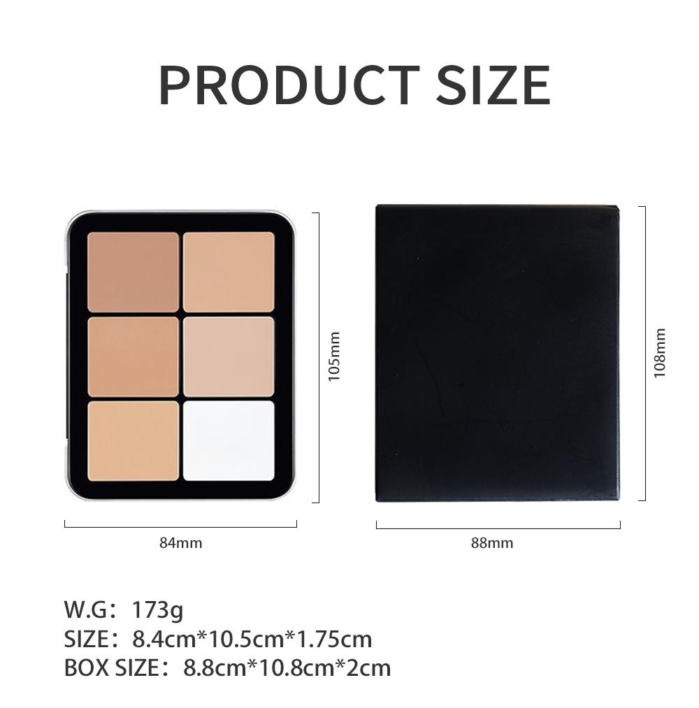 Facial Makeup Palette Contour Concealer 12 Color Cream Concealer Palette Private Label Professional Makeup
