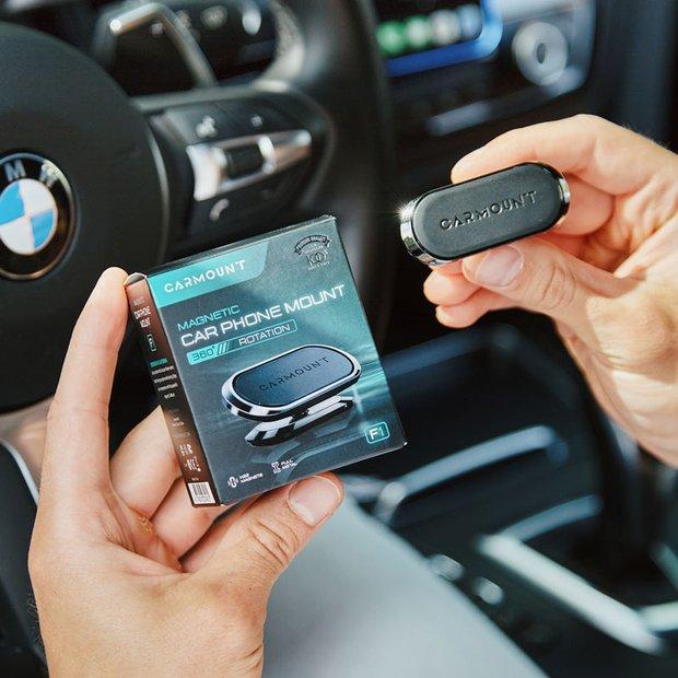 Customized Alloy Super Strong 8 Pcs Magnetic 360 Rotating Car Phone Holder, Suitable For IPhone 14 Professional Largest Magnet GPS Car Holder