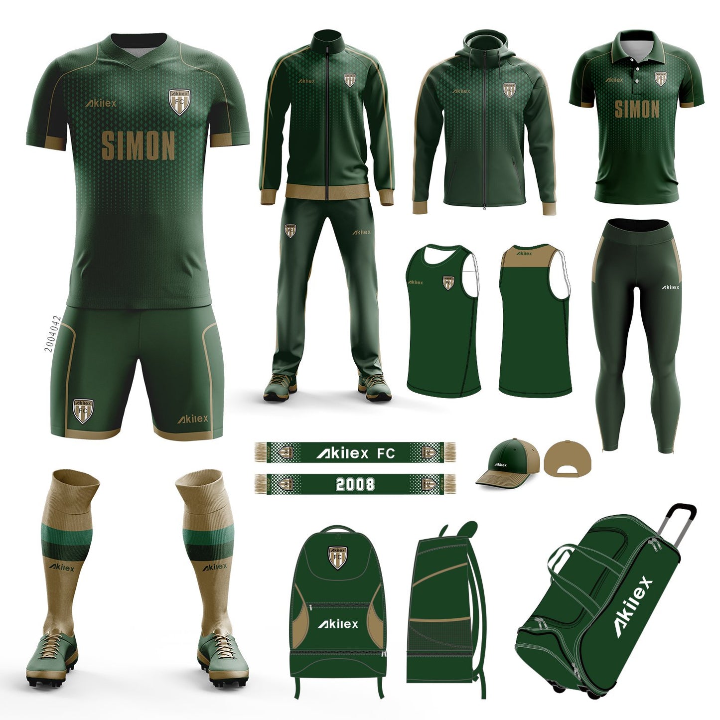 Custom New Design High Quality Factory Original Soccer Full Set Soccer Team Uniform Training Men Soccer Set For Sale
