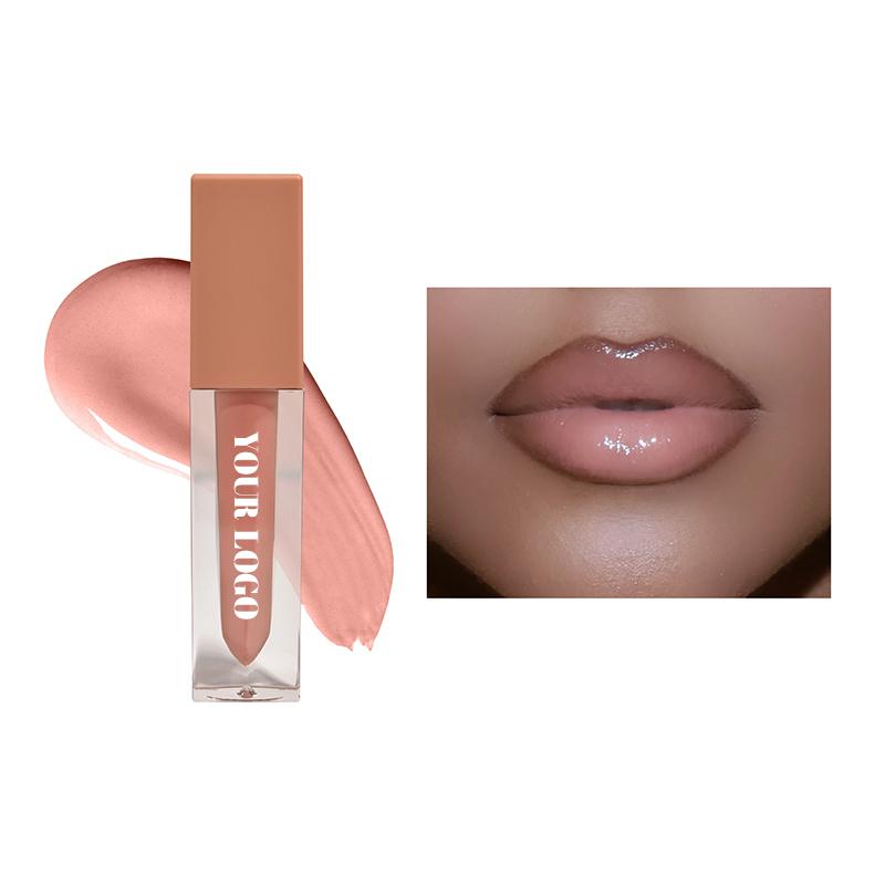 Wholesale Lip Lustre Custom Logo Private Label High Pigment Lip Gloss Lasting Makeup Lip Gloss