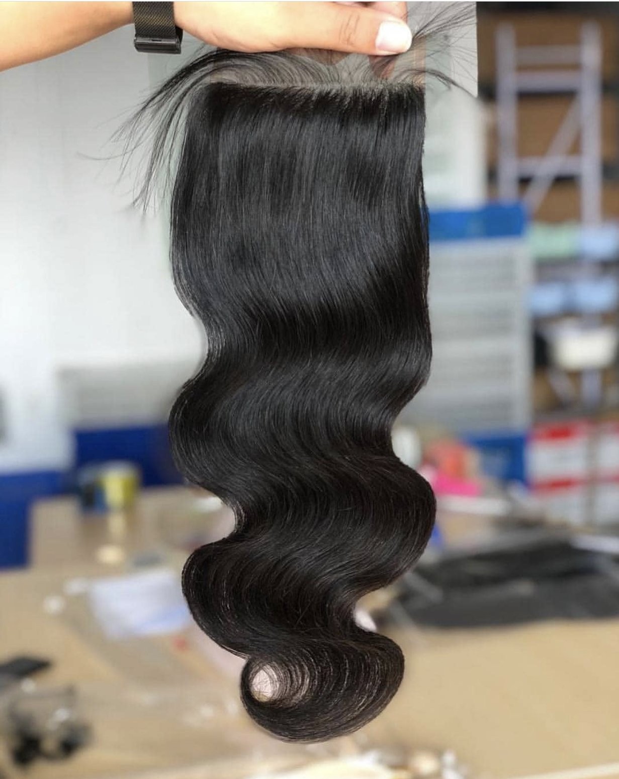 Brazilian Human Hair Bundle And Closed Suit Belt T Part Lace Closed Suit Human Hair Extension