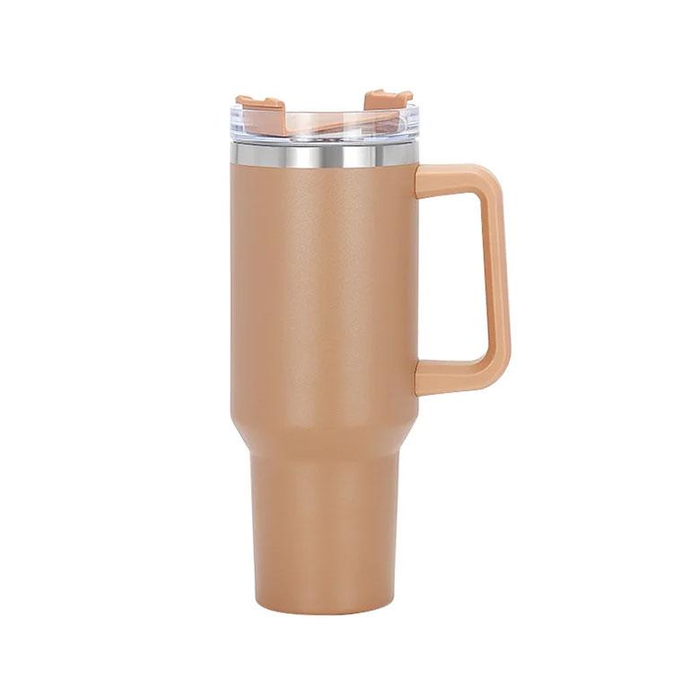 Stanley Cup 40 Oz Custom Logo Stainless Steel Tumbler Travel Mug With Handle, Hello Kitty Cup