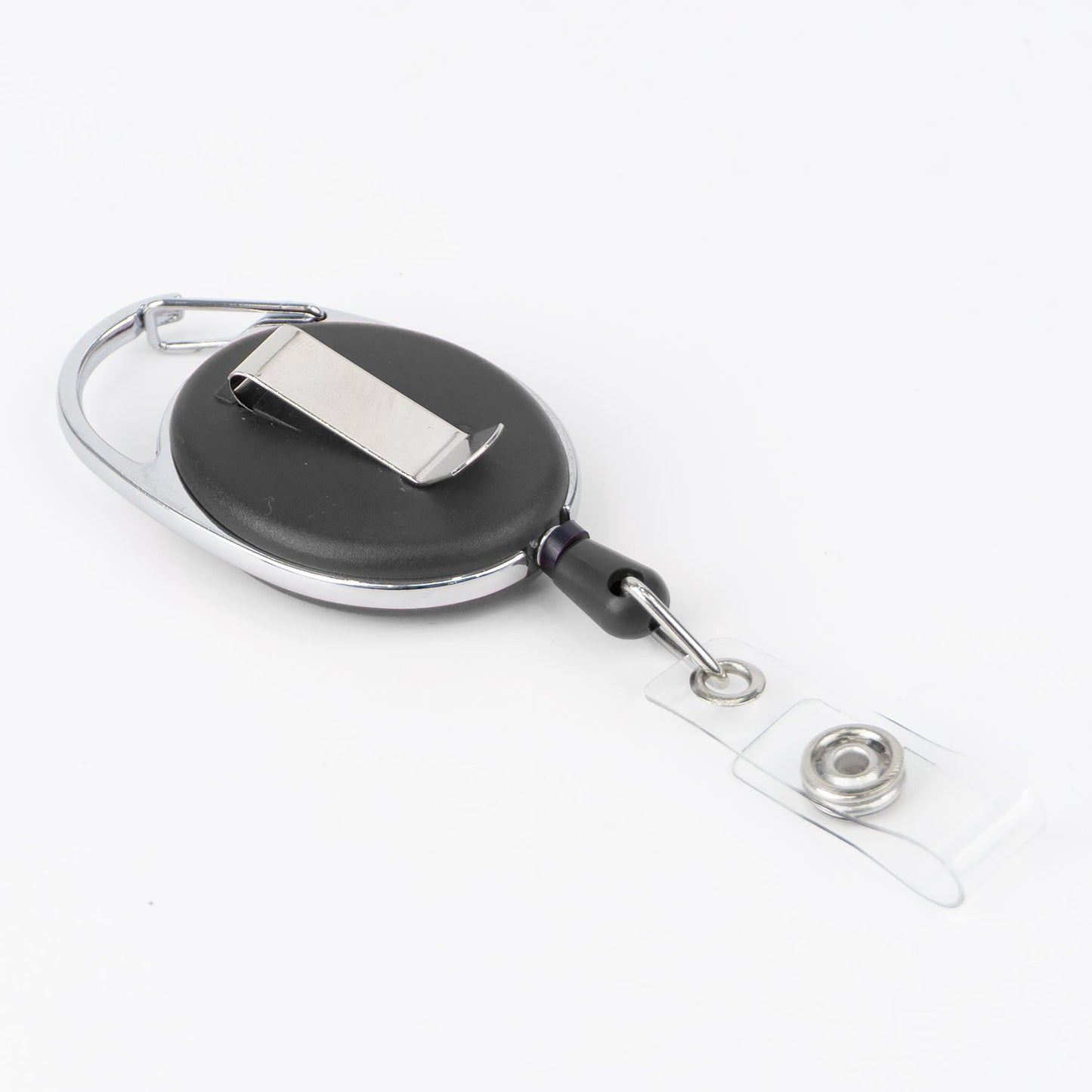 Heavy Duty Retractable Badge Holder Reel Medical Nurse Name Badge Reel Card Holder Metal Clip Retractable Name Badge Reel