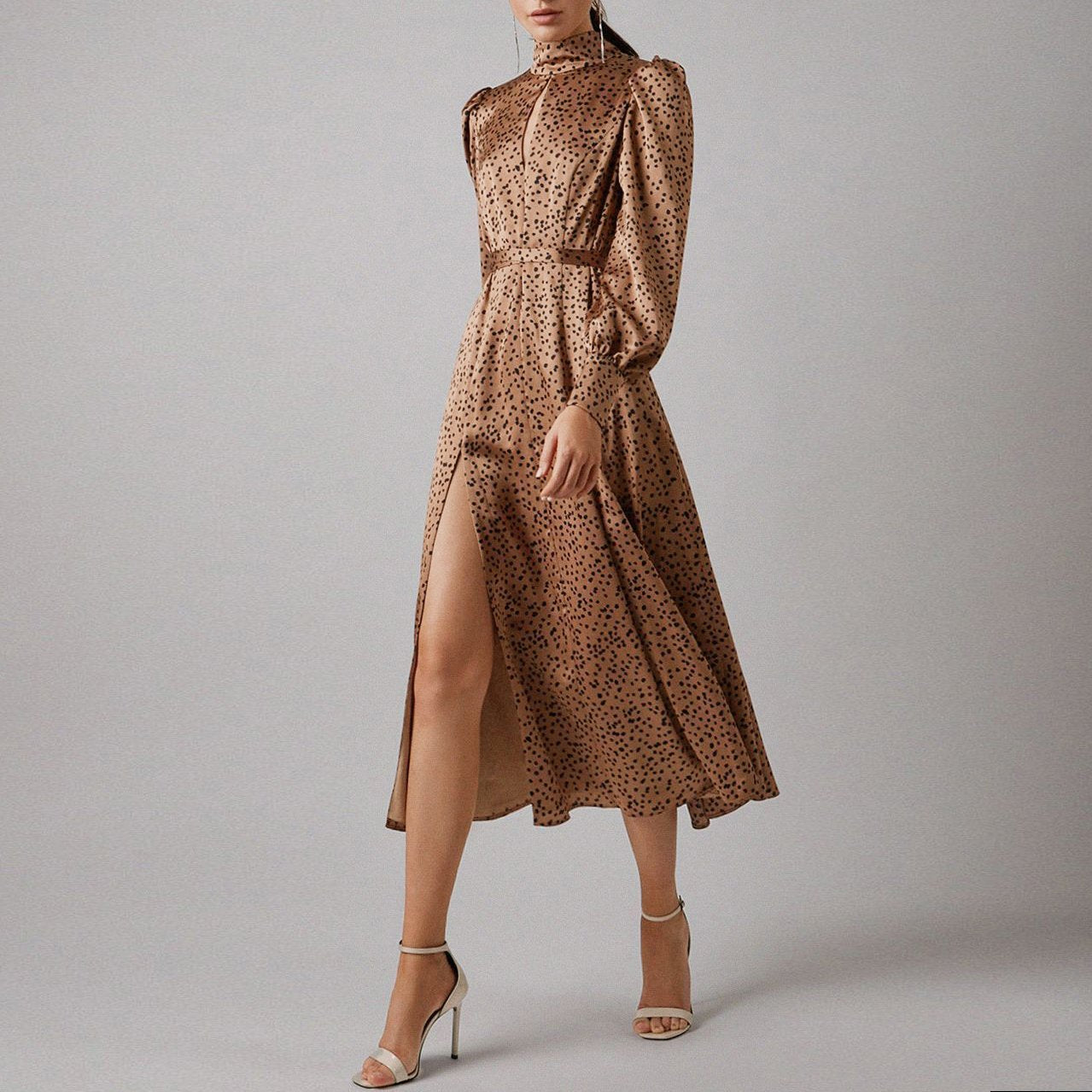 Women's Clothing Guangzhou Clothing Suit Brand Clothing Women's Fast Fashion Long Dress