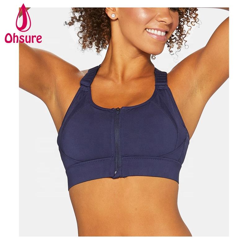 Custom High Quality Yoga Sports Bra High Support Adjustable Fitness Women Running Sports Bra Sports Clothes Fitness Yoga Clothes XS-XXL