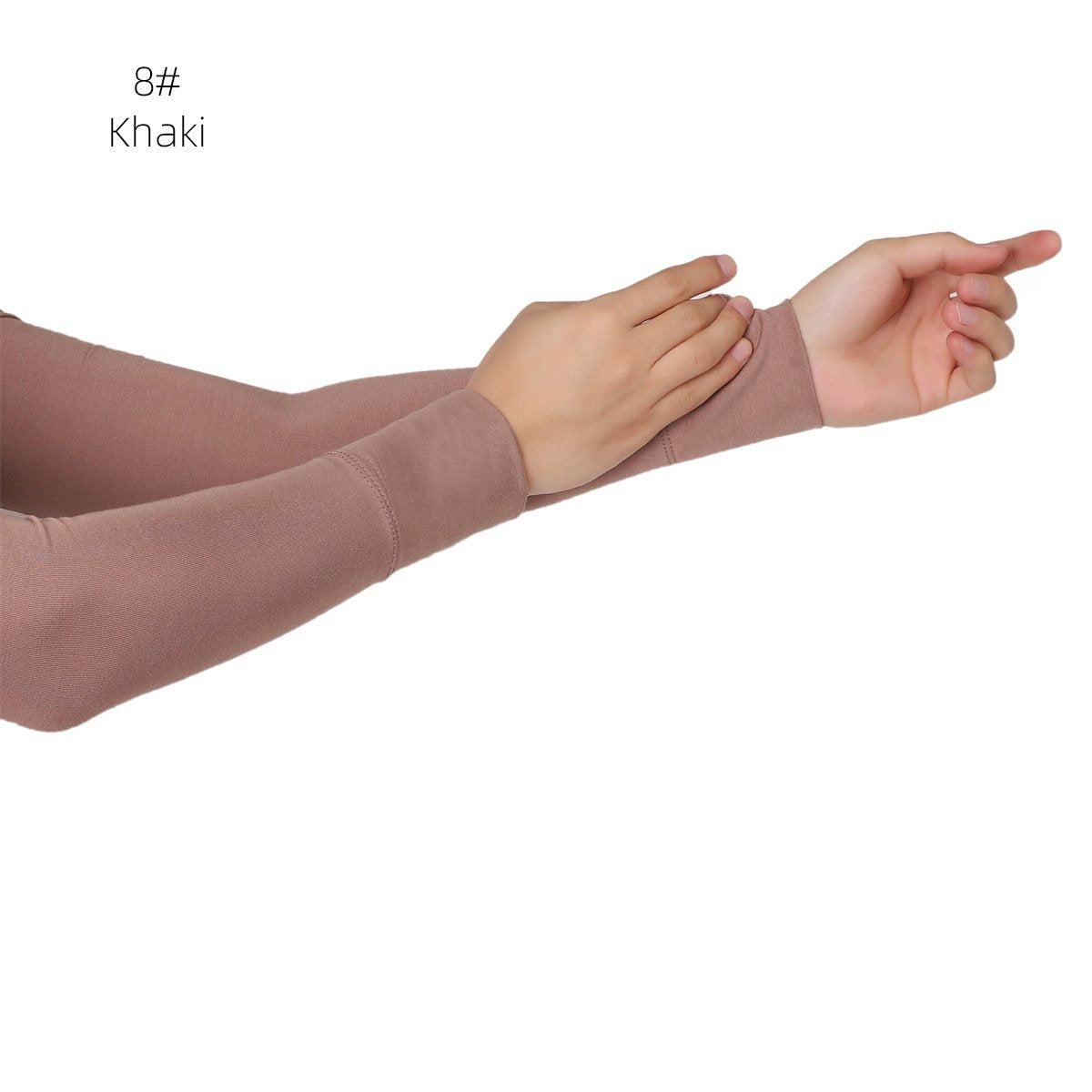 2024 Newest Wholesale Modal Cotton Anti-Glare Sleeve Women Outdoor Sports Elastic Elastic Cool Long Arm Sleeve