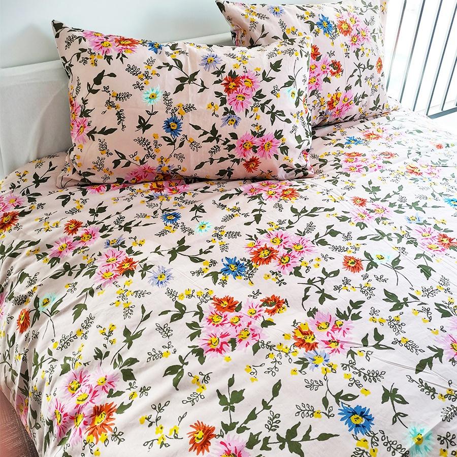 Alpha Textile Wholesale 3 Piece Set Bed Sheets, 100% Cotton Bed Sheets, Bedding, King Size Custom Bed Sheets & Pillow Pocket