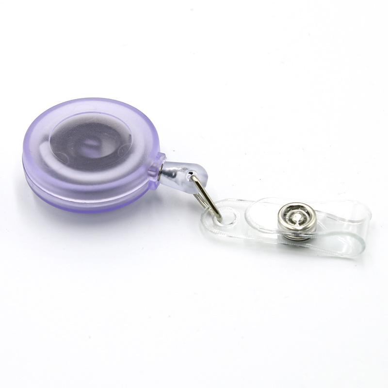 Heavy Duty Retractable Badge Holder Reel Medical Nurse Name Badge Reel Card Holder Metal Clip Retractable Name Badge Reel